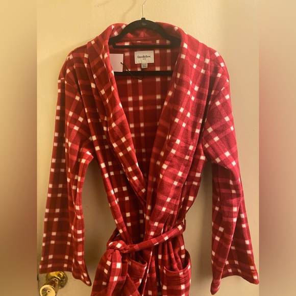 Goodfellow Plaid Robe - Picture 2 of 5